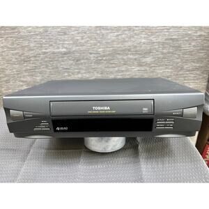 Toshiba M-454 VHS VCR 4-Head Video Cassette Recorder Black Indonesia Player